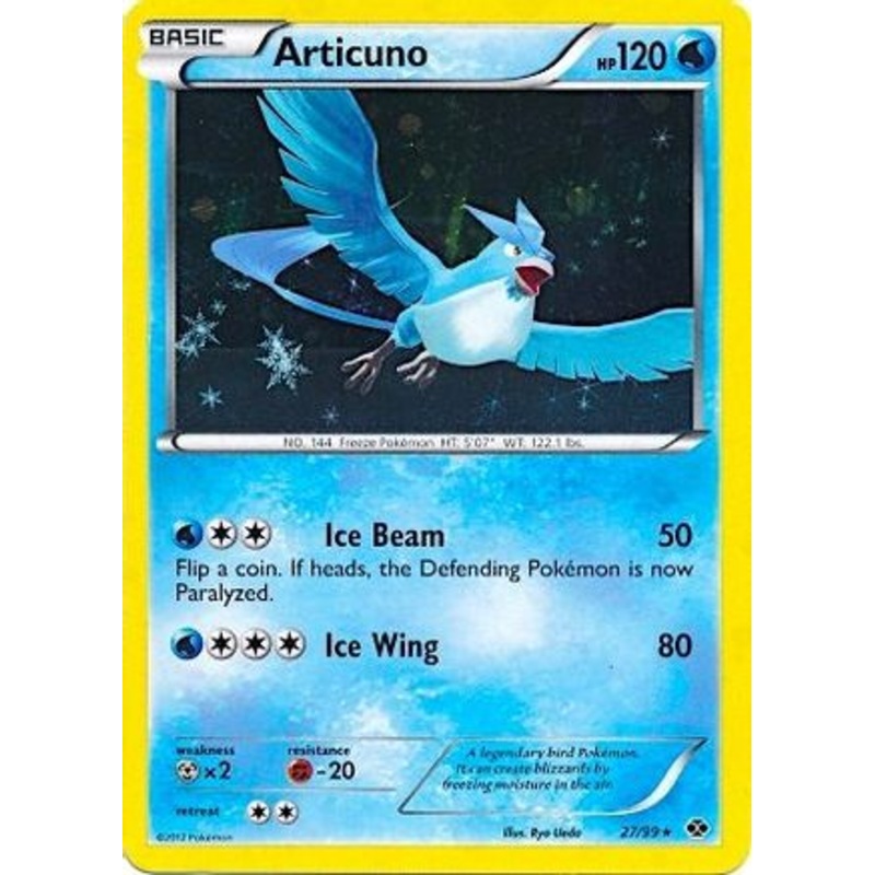 Articuno (27/99) (Blister Exclusive) [Black & White: Next Destinies]