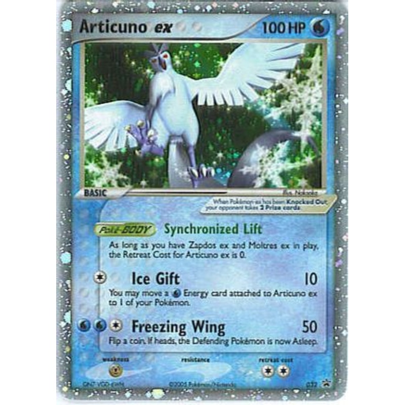 Articuno ex (032) [Nintendo: Black Star Promos]