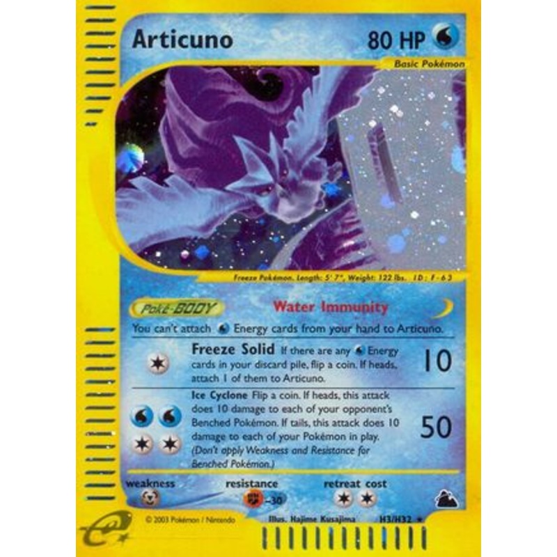Articuno (H3/H32) [Skyridge] Reverse Holofoil