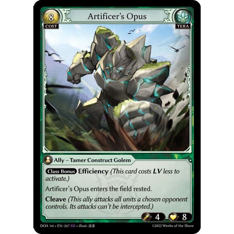 Artificer’s Opus (267) [Dawn of Ashes: 1st Edition]