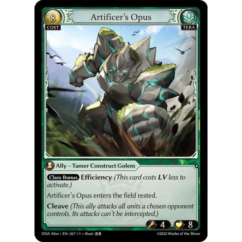Artificer’s Opus (267) [Dawn of Ashes: Alter Edition]