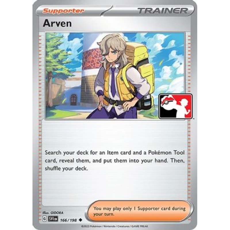 Arven (166/198) [Prize Pack Series Three]