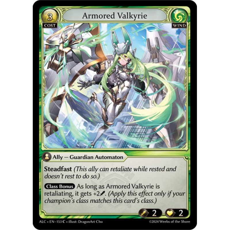 Armored Valkyrie (153) [Alchemical Revolution]