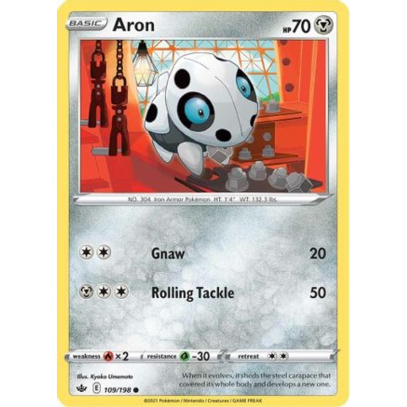 Aron (109/198) [Sword & Shield: Chilling Reign]
