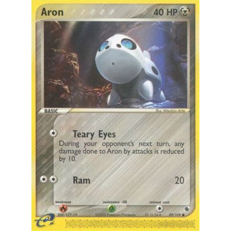 Aron (49/109) [EX: Ruby & Sapphire] Reverse Holofoil