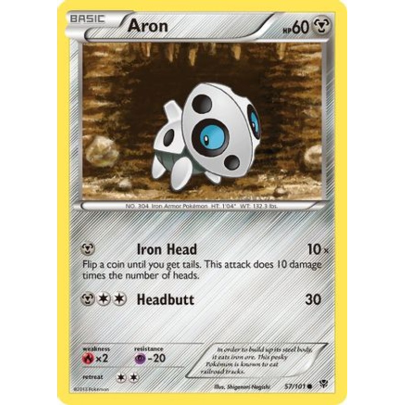 Aron (57/101) [Black & White: Plasma Blast]