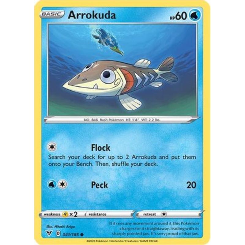 Arrokuda (041/185) [Sword & Shield: Vivid Voltage] Reverse Holofoil