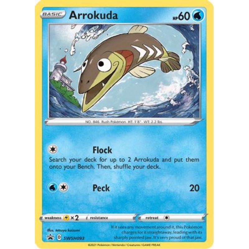 Arrokuda (SWSH093) [Sword & Shield: Black Star Promos]