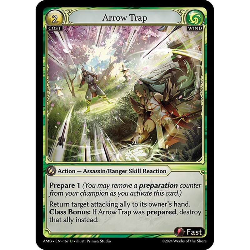 Arrow Trap (167) [Mortal Ambition] Foil