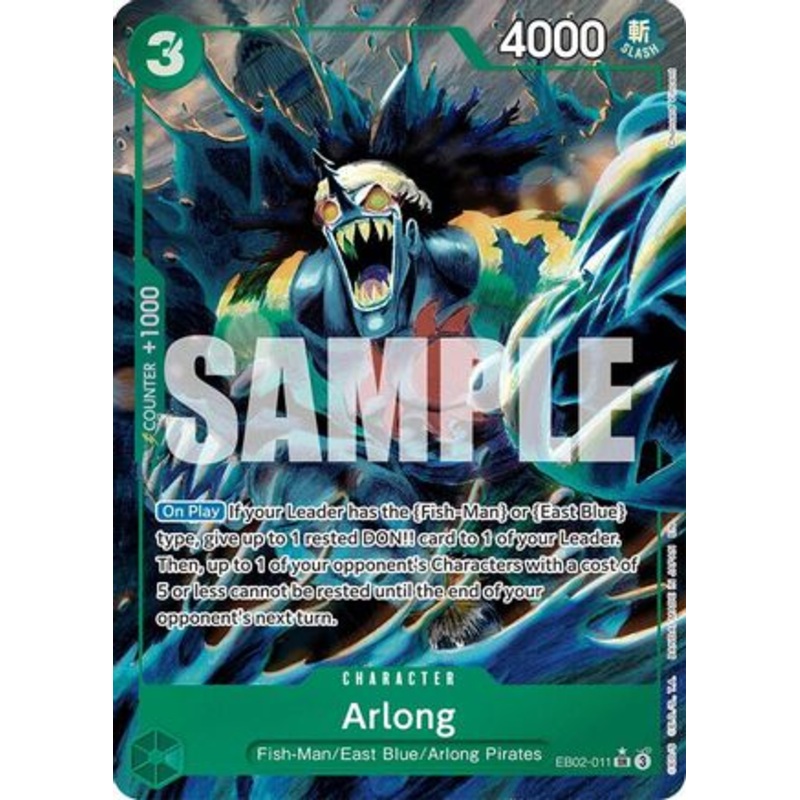 Arlong (Alternate Art) (EB02-011) Foil