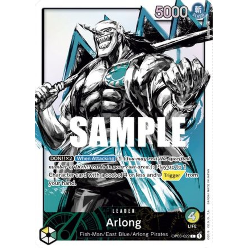 Arlong (Alternate Art) (OP03-022) Foil