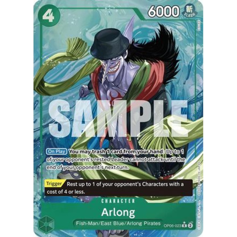 Arlong (Alternate Art) (OP06-023) Foil