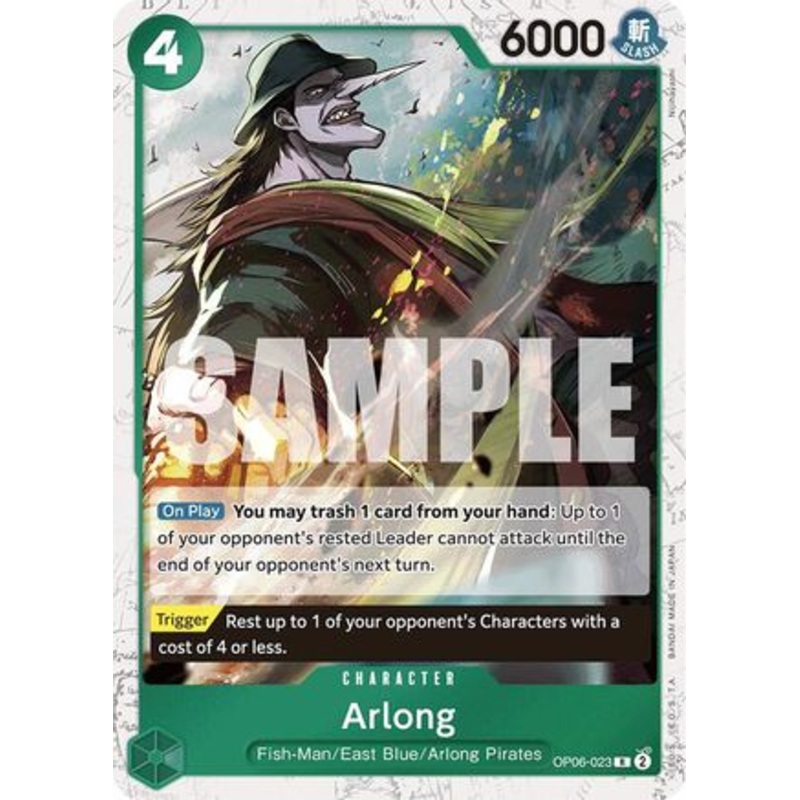 Arlong (Jolly Roger Foil) (OP06-023) Foil