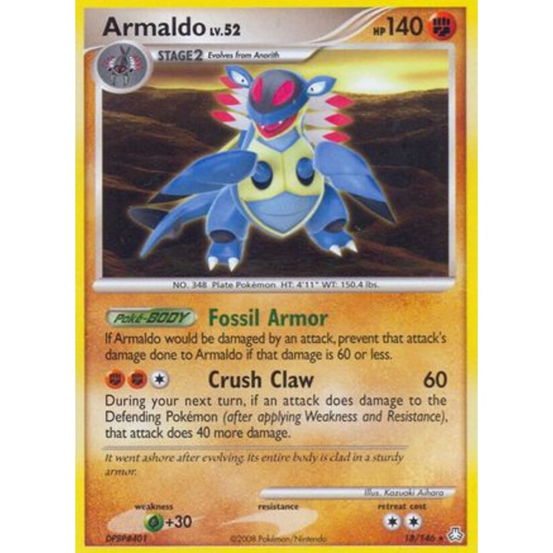 Armaldo (18/146) [Diamond & Pearl: Legends Awakened]
