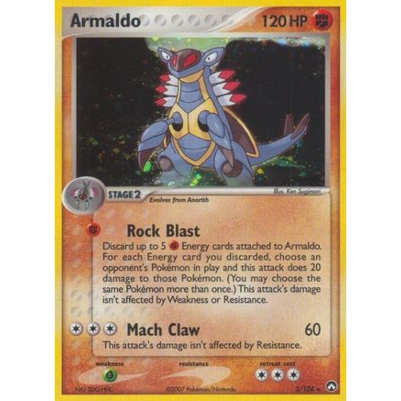 Armaldo (3/108) [EX: Power Keepers]
