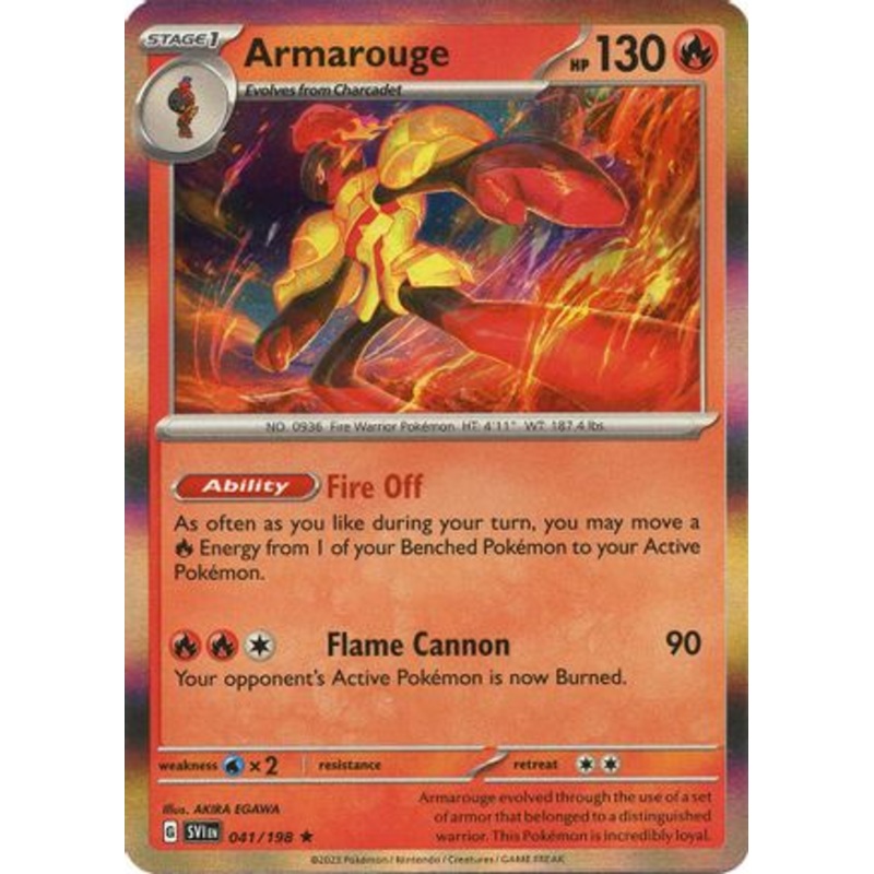 Armarouge (041/198) [Scarlet & Violet: Base Set]