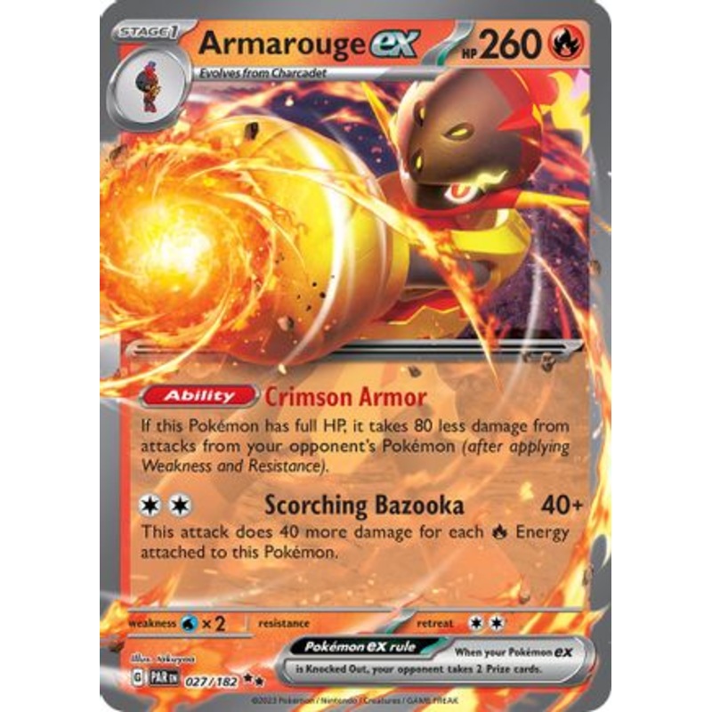 Armarouge ex (027/182) [Scarlet & Violet: Paradox Rift]