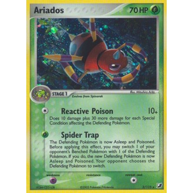 Ariados (2/115) (Stamped) [EX: Unseen Forces]