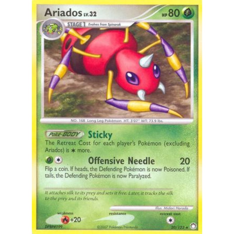 Ariados (20/123) [Diamond & Pearl: Mysterious Treasures]