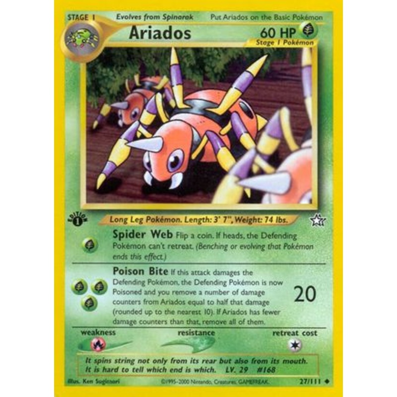 Ariados (27/111) [Neo Genesis Unlimited]