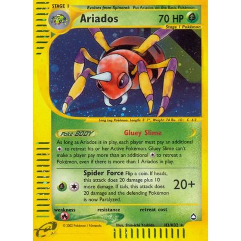 Ariados (H3/H32) [Aquapolis]