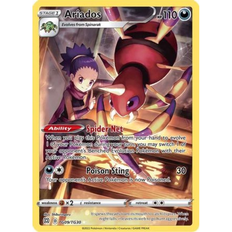 Ariados (TG09/TG30) [Sword & Shield: Brilliant Stars]