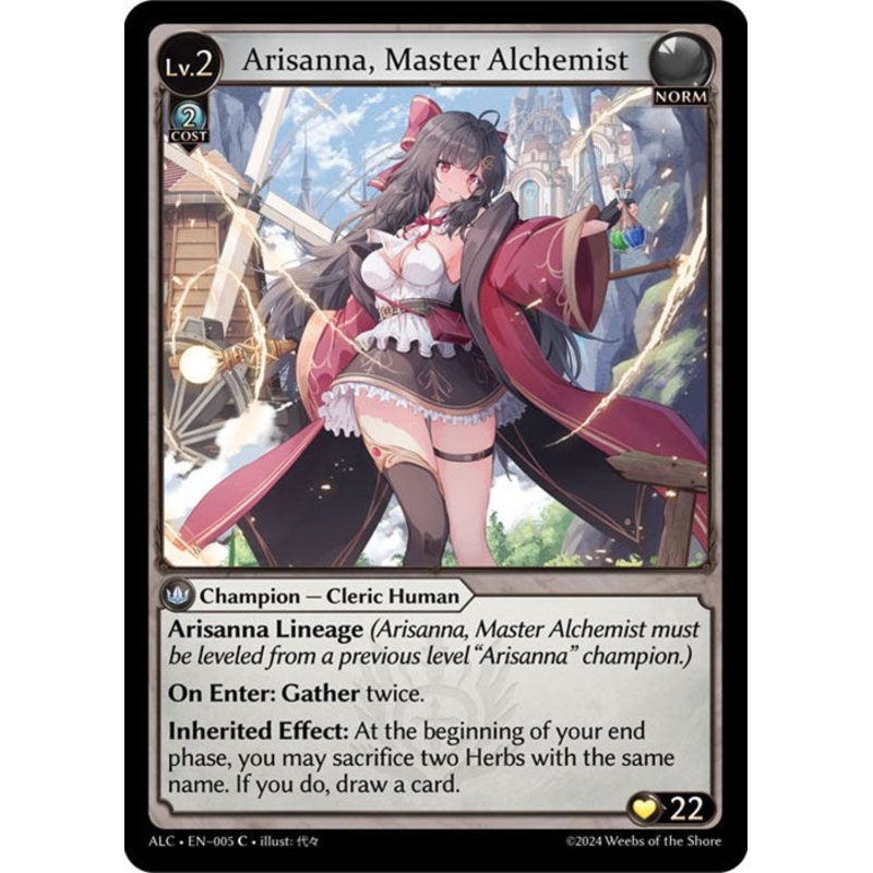 Arisanna, Master Alchemist (005) [Alchemical Revolution]