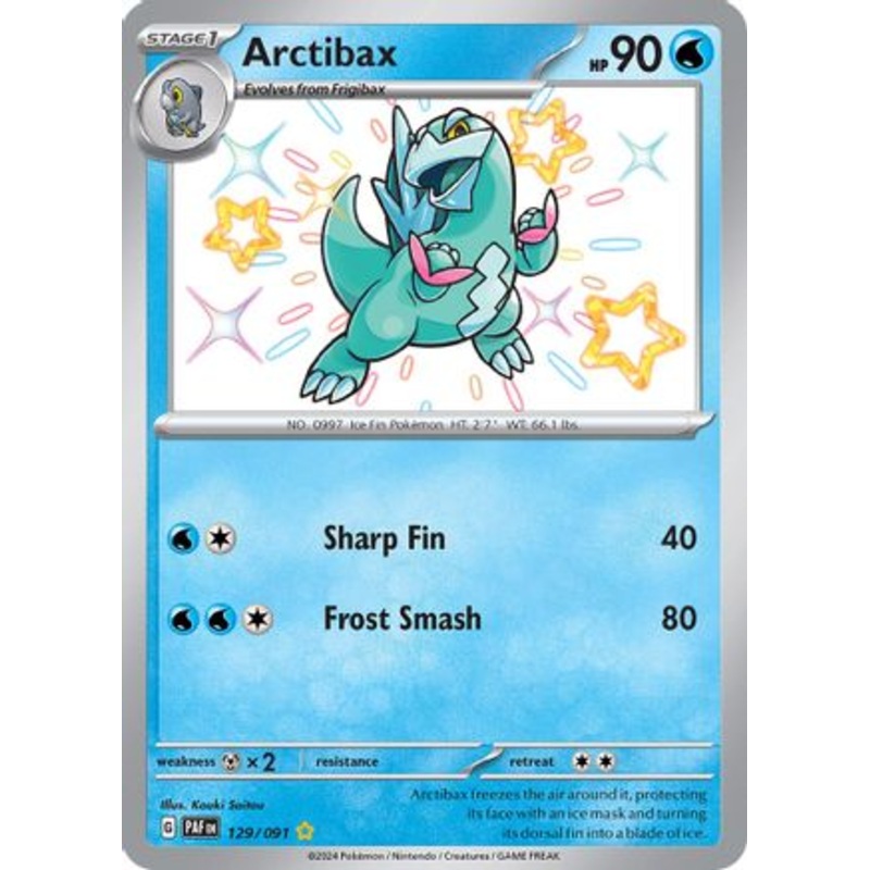 Arctibax (129/091) [Scarlet & Violet: Paldean Fates]