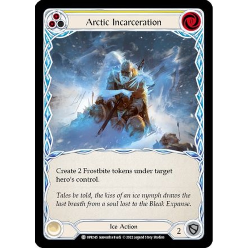 Arctic Incarceration (Yellow) (UPR145) Rainbow Foil – Uprising