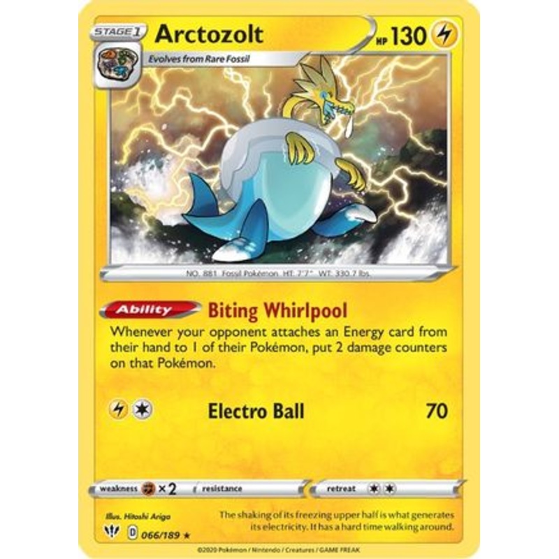Arctozolt (066/189) [Sword & Shield: Darkness Ablaze]
