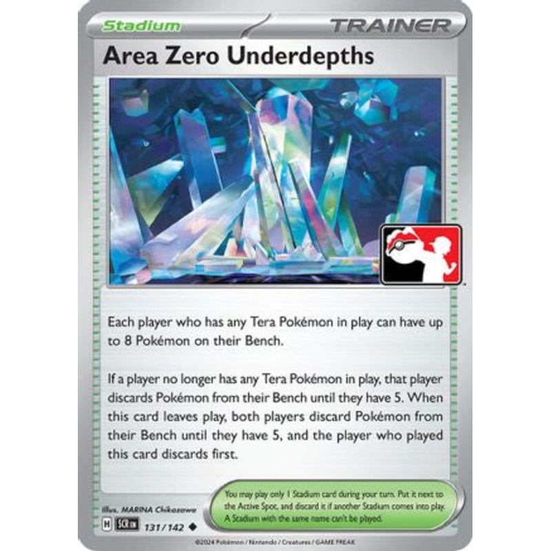 Area Zero Underdepths (131) Holofoil  – Prize Pack Series Cards