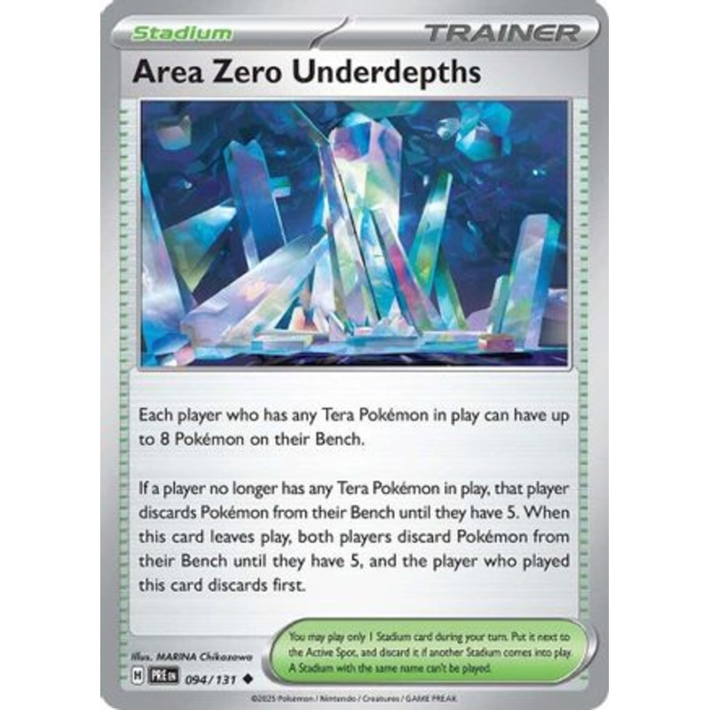 Area Zero Underdepths 94 – SV Prismatic Evolutions Reverse Holofoil