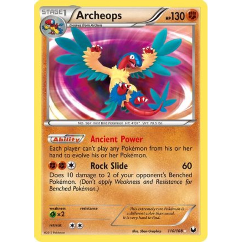 Archeops (110/108) [Black & White: Dark Explorers]