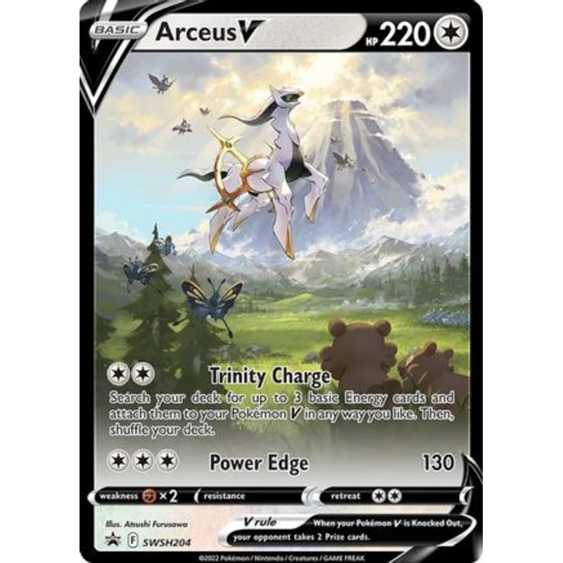 Arceus V (SWSH204) [Sword & Shield: Black Star Promos]