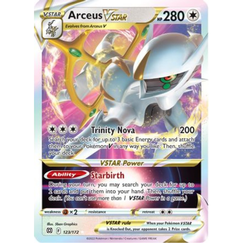 Arceus VSTAR (123/172) [Sword & Shield: Brilliant Stars]