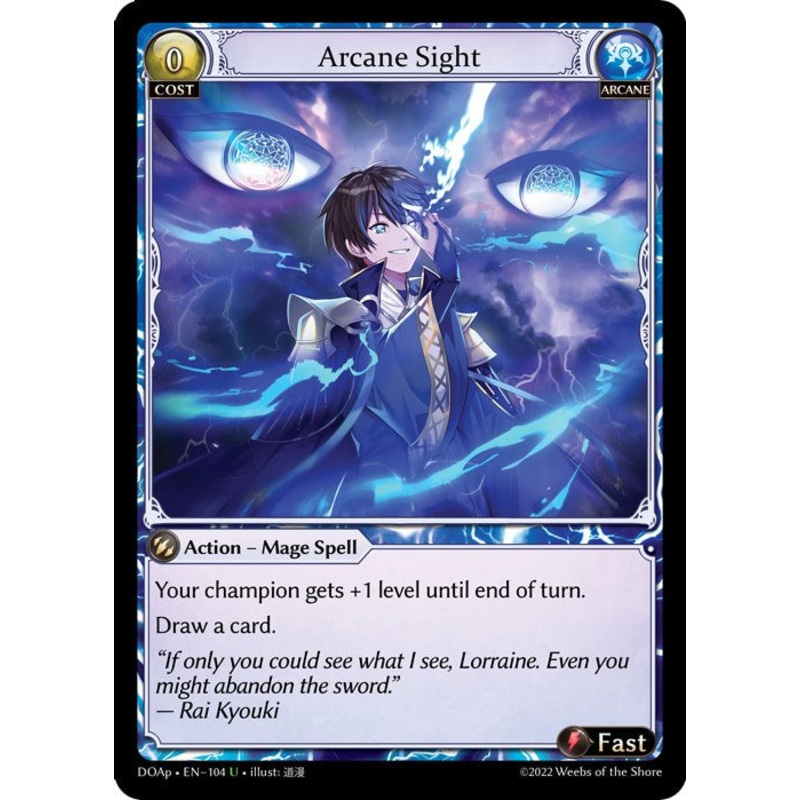 Arcane Sight (104) [Dawn of Ashes: Prelude]