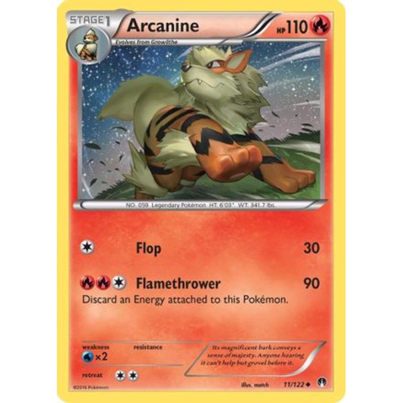 Arcanine (11/122) [XY: BREAKpoint]
