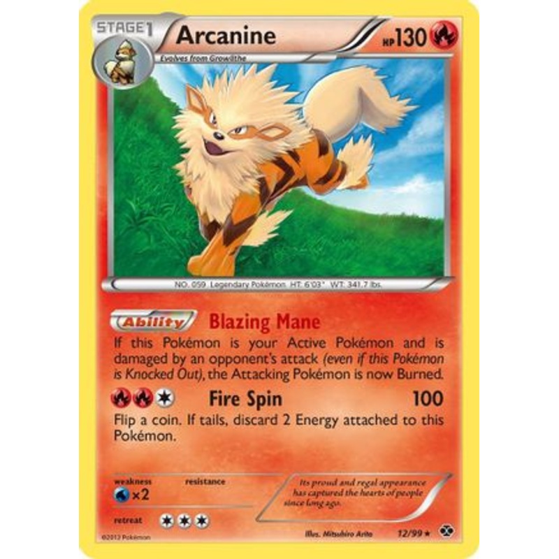 Arcanine (12/99) [Black & White: Next Destinies]