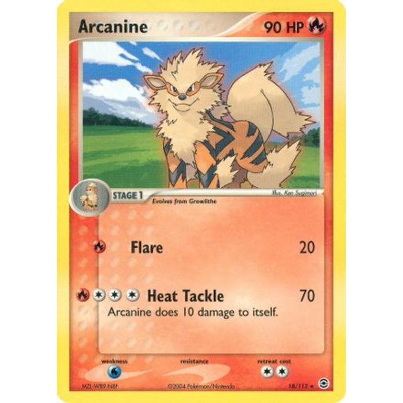Arcanine (18/112) [EX: FireRed & LeafGreen]