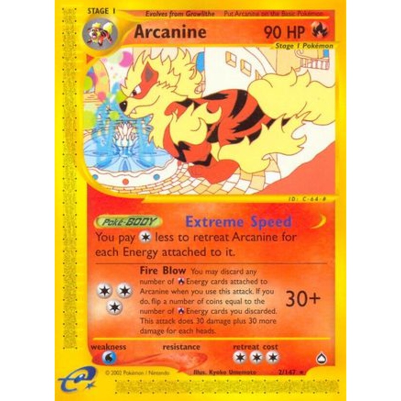 Arcanine (2/147) [Aquapolis]