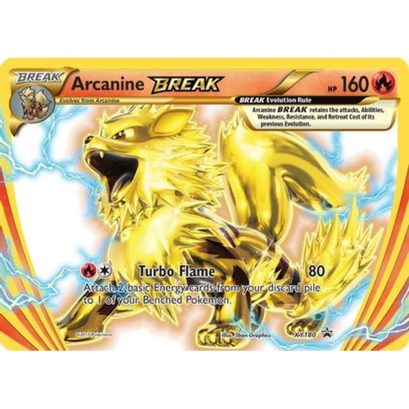 Arcanine BREAK (XY180) [XY: Black Star Promos]