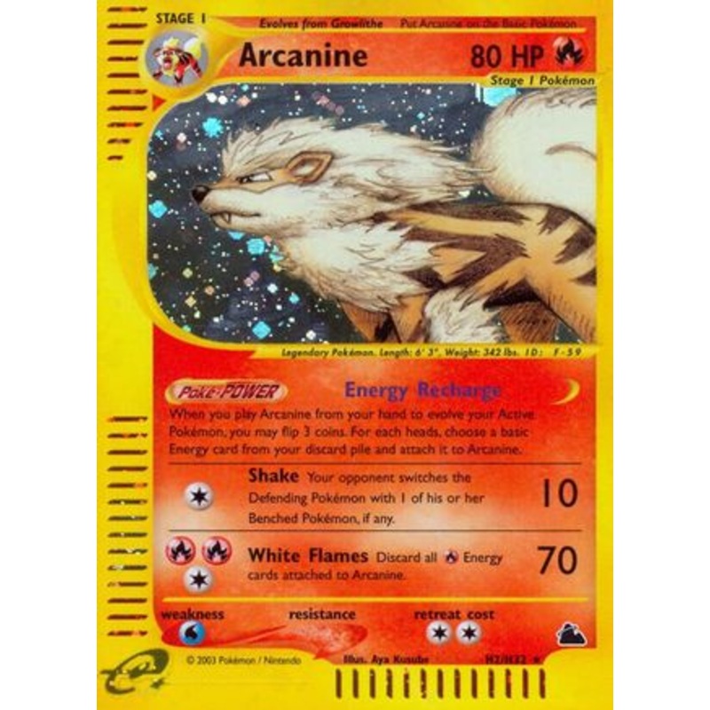 Arcanine (H2/H32) [Skyridge]