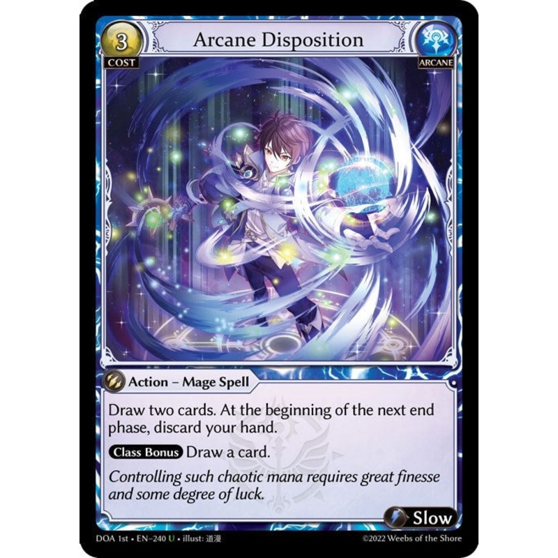 Arcane Disposition (240) [Dawn of Ashes: 1st Edition]