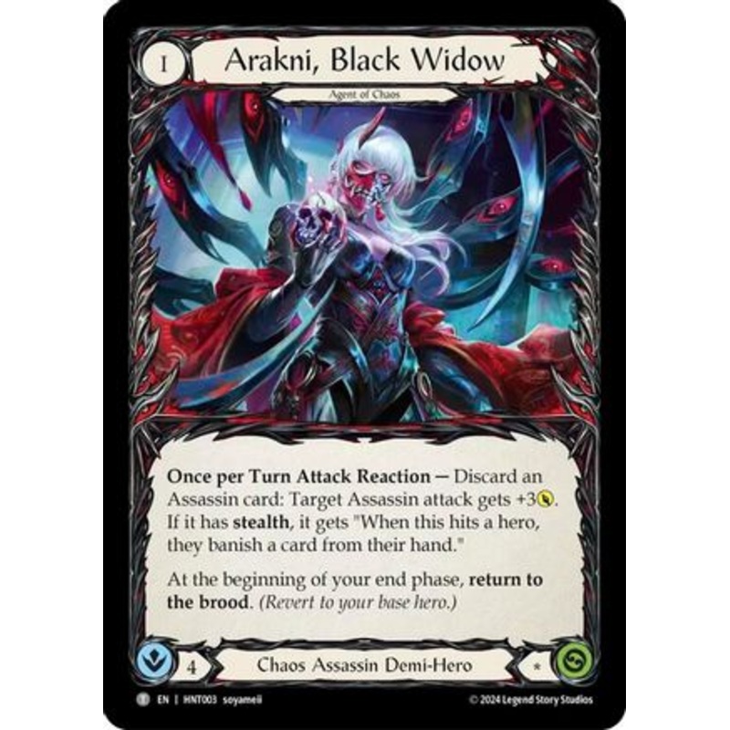 Arakni, Black Widow // Arakni, Funnel Web (HNT003//HNT004) – The Hunted