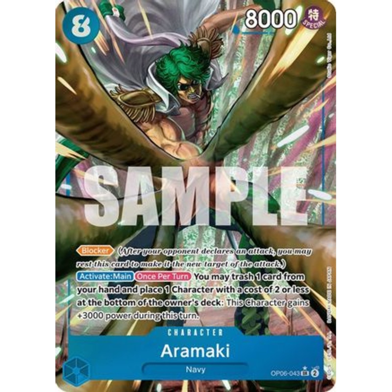 Aramaki (Alternate Art) (OP06-043) Foil