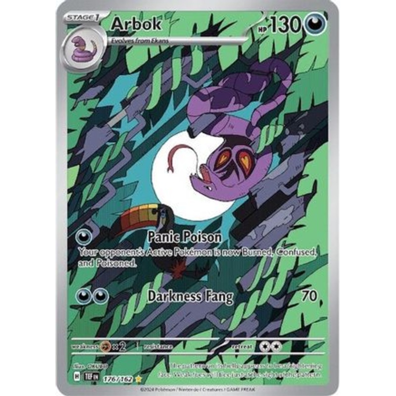 Arbok (176/162) [Scarlet & Violet: Temporal Forces]