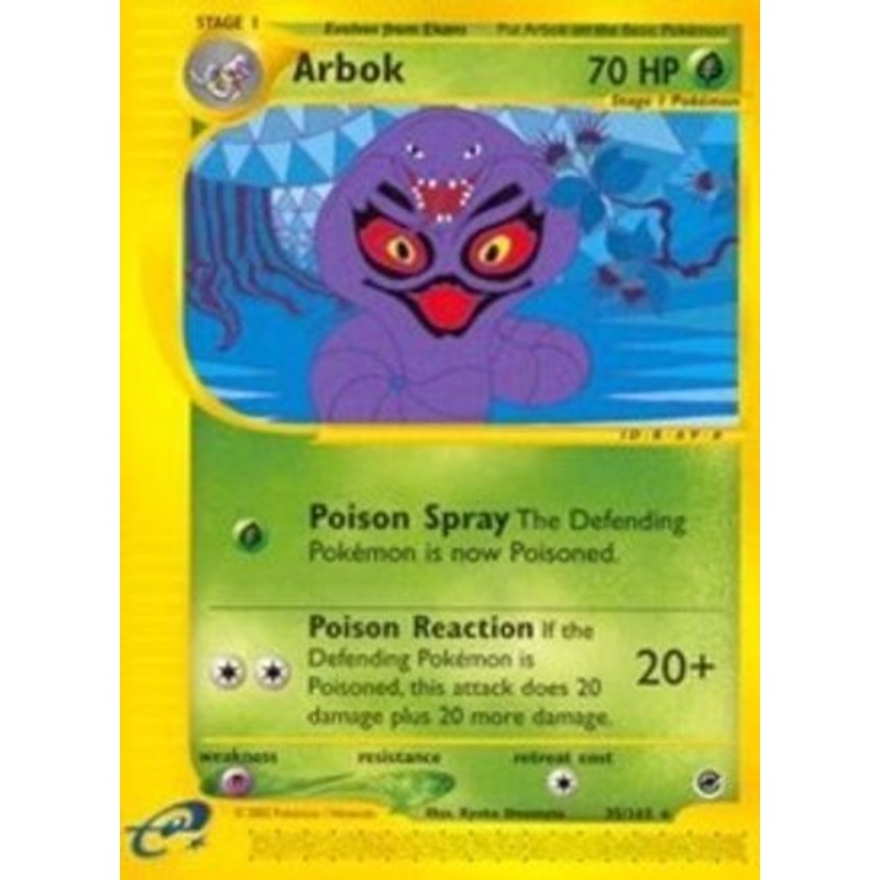 Arbok (35/165) [Expedition: Base Set]