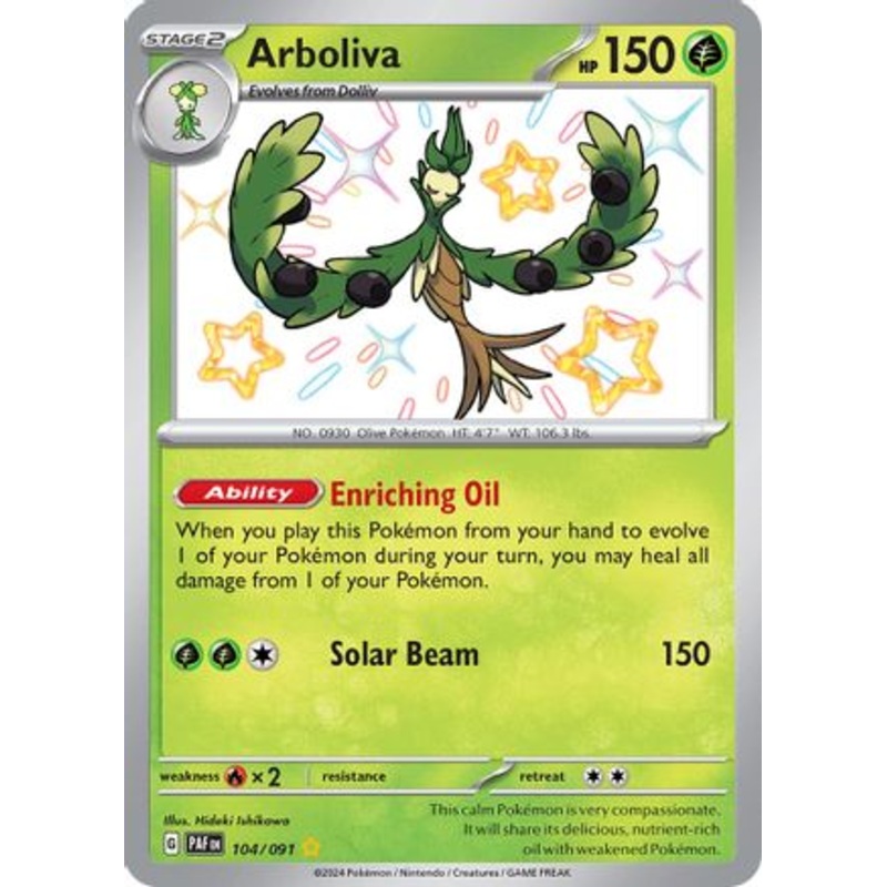 Arboliva (104/091) [Scarlet & Violet: Paldean Fates]