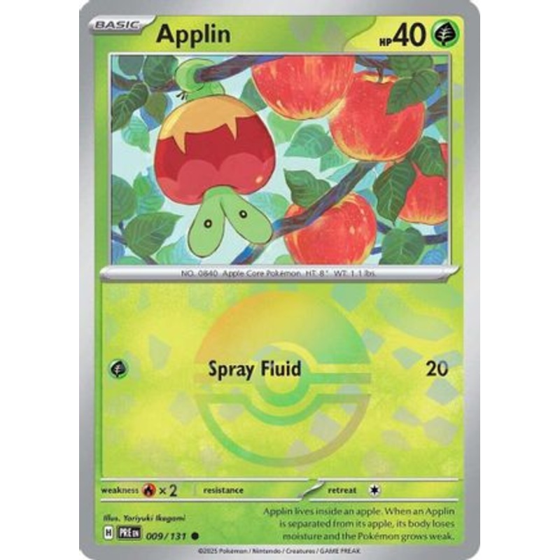 Applin (009/131) (Poke Ball Pattern) [Scarlet & Violet: Prismatic Evolutions]