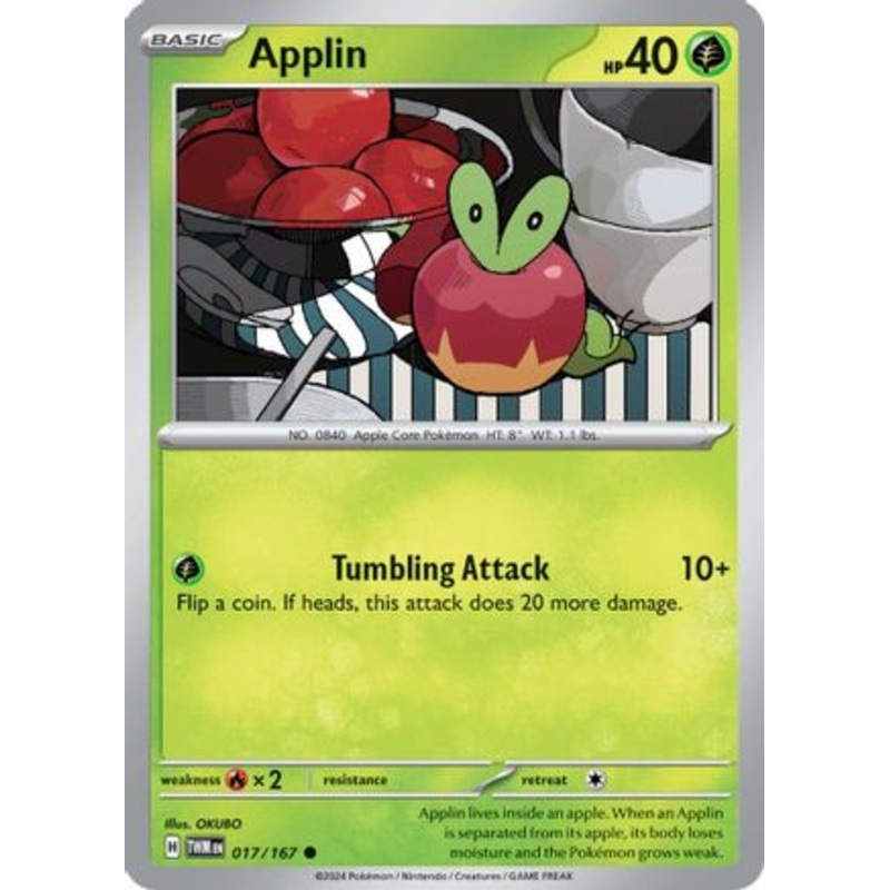 Applin (017/167) [Scarlet & Violet: Twilight Masquerade] Reverse Holofoil